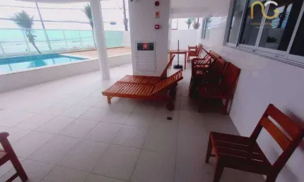 Apartamento com 2 dormitórios à venda, 76 m² por r$ 285.000,00 - vila dinópolis - mongaguá/sp