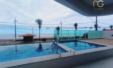 Apartamento com 2 dormitórios à venda, 76 m² por r$ 284.900,00 - vila dinópolis - mongaguá/sp