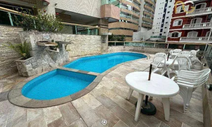 Apartamento com 1 dormitório à venda, 50 m² por R$ 350.000,00 - Tupi - Praia Grande/SP