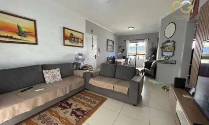 Apartamento com 3 dormitórios à venda, 99 m² por R$ 560.000,00 - Vila Guilhermina - Praia Grande/SP
