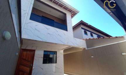 Sobrado com 2 dormitórios à venda, 56 m² por R$ 390.000,00 - Vilamar - Praia Grande/SP