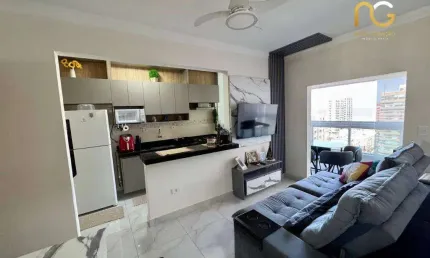 Apartamento com 2 dormitórios à venda, 61 m² por R$ 560.000,00 - Tupi - Praia Grande/SP
