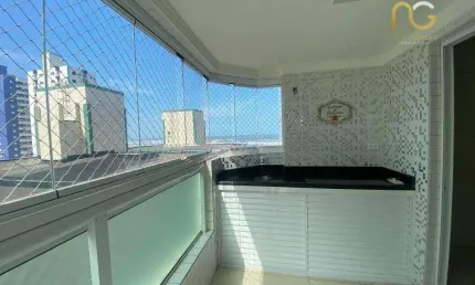 Apartamento novo - venda Porteira Fechada - 01 dormitorios - Lazer - Bairro Caiçara/Praia Grande-SP