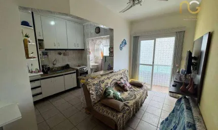 Apartamento com 1 dormitório à venda, 40 m² por R$ 250.000,00 - Mirim - Praia Grande/SP