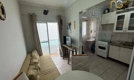 Apartamento com 1 dormitório à venda, 40 m² por R$ 245.000,00 - Mirim - Praia Grande/SP