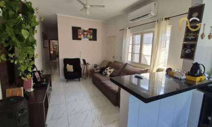 Casa com 2 dormitórios à venda por R$ 480.000,00 - Solemar - Praia Grande/SP