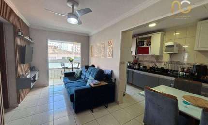 Apartamento à venda, 78 m² por R$ 480.000,00 - Vilamar - Praia Grande/SP
