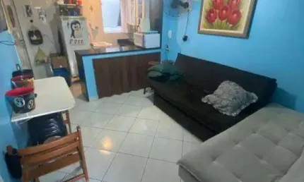 Kitnet com 1 dormitório à venda, 38 m² por R$ 185.000,00 - Aviação - Praia Grande/SP