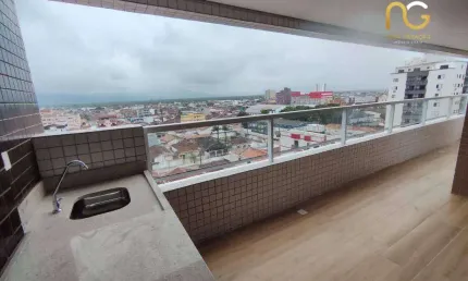 Apartamento à venda, 79 m² por r$ 575.000,00 - tupi - praia grande/sp