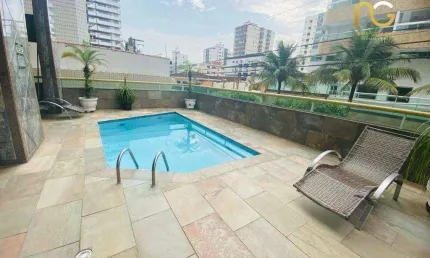 Apartamento com 1 dormitório à venda, 49 m² por R$ 288.000,00 - Tupi - Praia Grande/SP