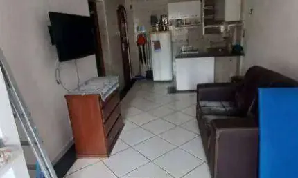 Kitnet com 1 dormitório à venda, 32 m² por R$ 185.000,00 - Aviação - Praia Grande/SP
