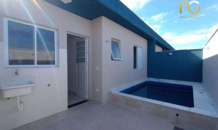 Casa com 2 dormitórios à venda, 60 m² por R$ 310.000,00 - Estância Balneária de Itanhaém - Itanhaém/SP