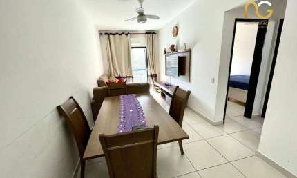 Apartamento com 1 dormitório à venda, 52 m² por R$ 275.000,00 - Aviação - Praia Grande/SP