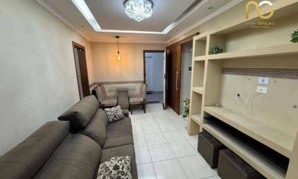 Apartamento com 1 dormitório à venda, 45 m² por R$ 320.000,00 - Aviação - Praia Grande/SP