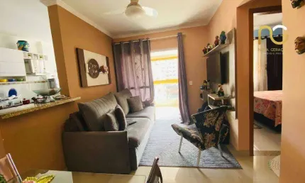 Apartamento à venda, 45 m² por r$ 360.000,00 - tupi - praia grande/sp