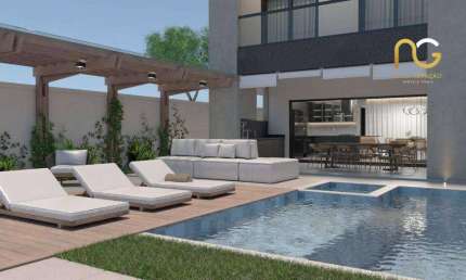 Casa com 3 dormitórios à venda, 230 m² por R$ 2.400.000,00 - Mirim - Praia Grande/SP
