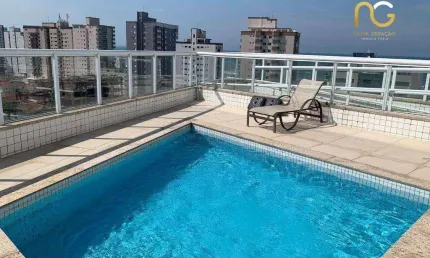 Apartamento com 2 dormitórios à venda, 70 m² por r$ 450.000,00 - vilamar - praia grande/sp