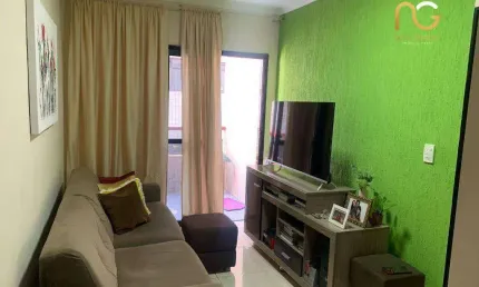 Apartamento com 2 dormitórios à venda, 75 m² por R$ 430.000,00 - Tupi - Praia Grande/SP