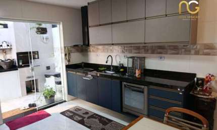 Casa com 2 dormitórios à venda por R$ 560.000,00 - Vilamar - Praia Grande/SP