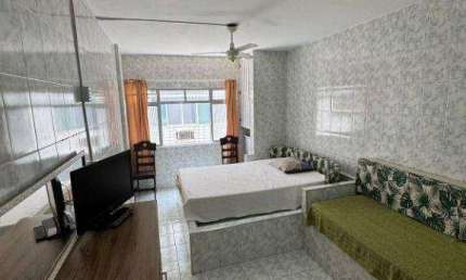 Kitnet com 1 dormitório à venda, 32 m² por R$ 175.000,00 - Aviação - Praia Grande/SP