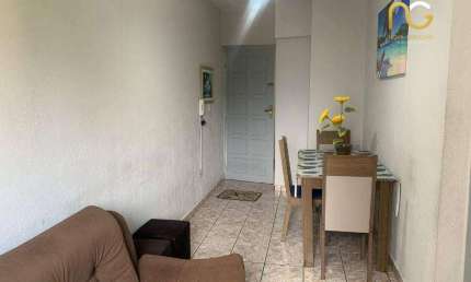 Apartamento com 1 dormitório à venda, 55 m² por R$ 235.000,00 - Tupi - Praia Grande/SP