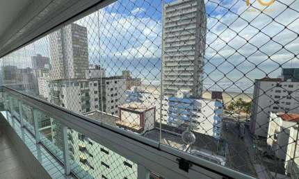 Apartamento com 3 dormitórios à venda, 108 m² por R$ 960.000,00 - Aviação - Praia Grande/SP