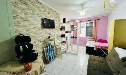 Kitnet à venda, 30 m² por R$ 165.000,00 - Mirim - Praia Grande/SP
