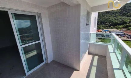 Apartamento novo - alto padrão - vista mar - 02 dormitorios 01 suite - mongagua/sp