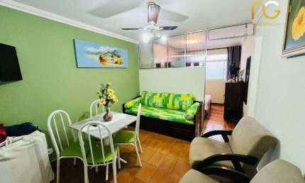 Kitnet com 1 dormitório à venda, 30 m² por R$ 175.000,00 - Aviação - Praia Grande/SP