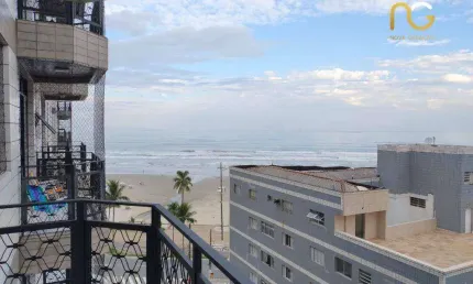 Apartamento com 3 dormitórios à venda, 105 m² por R$ 525.000,00 - Vila Assunção - Praia Grande/SP