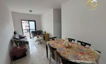 Apartamento com 2 dormitórios à venda, 92 m² por R$ 650.000,00 - Canto do Forte - Praia Grande/SP