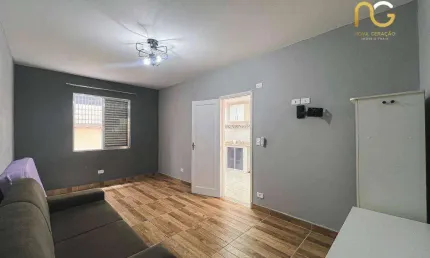 Apartamento com 1 dormitório à venda, 41 m² por r$ 210.000,00 - vila guilhermina - praia grande/sp