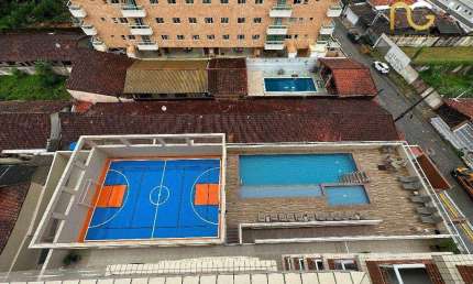 Apartamento com 1 dormitório à venda, 50 m² por R$ 320.000,00 - Aviação - Praia Grande/SP