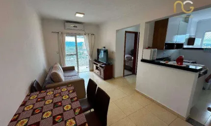 Apartamento com 1 dormitório à venda, 46 m² por r$ 275.000,00 - tupi - praia grande/sp
