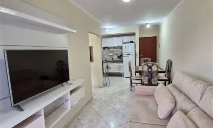Apartamento com 1 dormitório à venda, 50 m² por R$ 355.000,00 - Maracanã - Praia Grande/SP