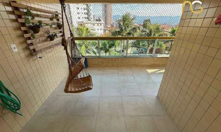 Apartamento à venda, 90 m² por r$ 580.000,00 - ocian - praia grande/sp