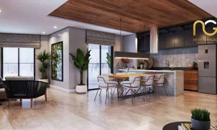 Apartamento à venda, 71 m² por R$ 635.000,00 - Solemar - Praia Grande/SP