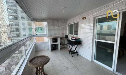 Apartamento com 1 dormitório à venda, 63 m² por r$ 390.000,00 - vila guilhermina - praia grande/sp