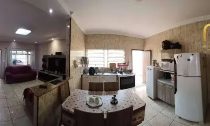 Casa com 3 dormitórios à venda por R$ 495.000,00 - Balneário Pires - Praia Grande/SP
