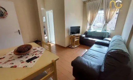 Apartamento com 1 dormitório à venda, 64 m² por r$ 300.000,00 - boqueirão - praia grande/sp