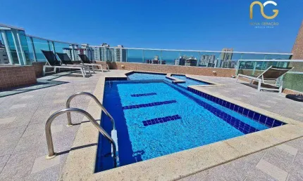 Apartamento com 2 dormitórios à venda, 65 m² por r$ 450.000,00 - vila assunção - praia grande/sp