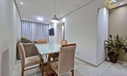 Apartamento com 2 dormitórios à venda, 65 m² por R$ 450.000,00 - Vila Assunção - Praia Grande/SP