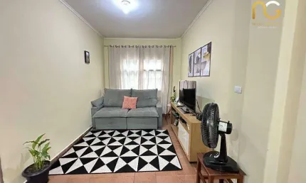Apartamento com 1 dormitório à venda, 35 m² por R$ 230.000,00 - Canto do Forte - Praia Grande/SP