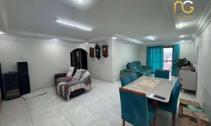Apartamento com 4 dormitórios à venda, 150 m² por R$ 650.000,00 - Vila Assunção - Praia Grande/SP