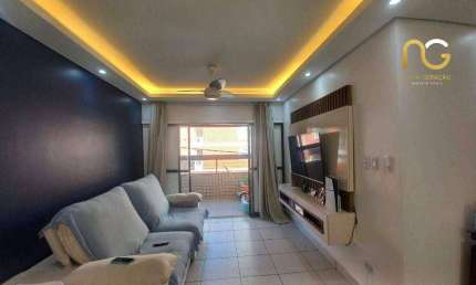 Apartamento à venda, 108 m² por R$ 645.000,00 - Tupi - Praia Grande/SP