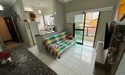 Apartamento com 1 dormitório à venda, 45 m² por R$ 218.000,00 - Agenor de Campos - Mongaguá/SP