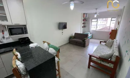 Kitnet com 1 dormitório à venda, 28 m² por R$ 220.000,00 - Aviação - Praia Grande/SP
