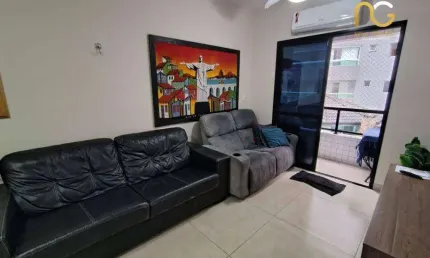 Apartamento 2 dormitórios com suite , 180 metros da praia  mobiliado R$ 450.000,00