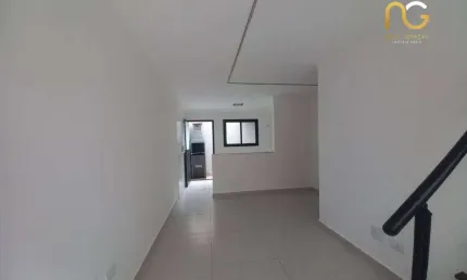 Sobrado à venda, 63 m² por r$ 350.000,00 - mirim - praia grande/sp