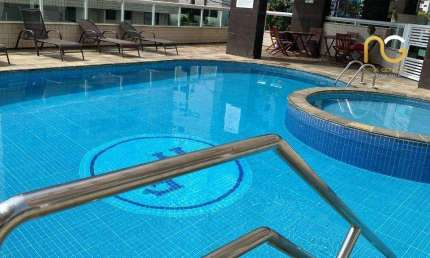Apartamento 02 dormitorios 01 suite - Lazer completo - Alto Padrão - Bairro Aviação/Praia Grande-SP